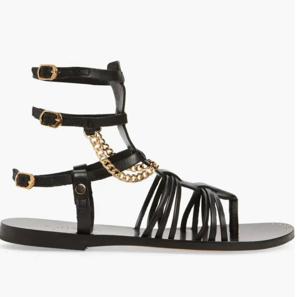 LIKE NEW: All Saints Strappy Sandals